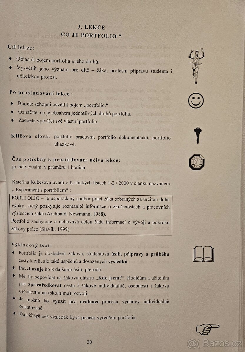 Vstup do otázek vědy o výchově, R. Burkovičová, 2002 - 6