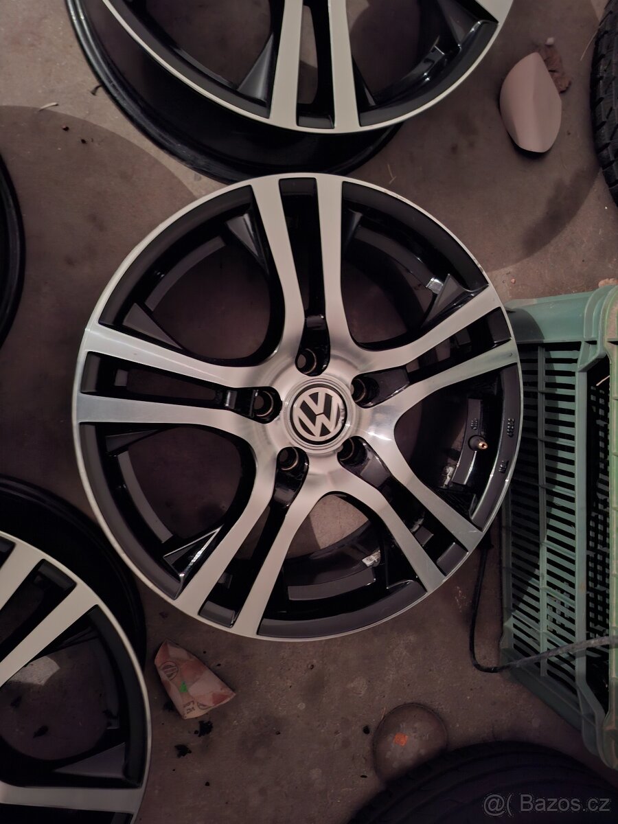 Alu Kola 17" 5x112 Nové pneu Tomket 225/50/17 - 6