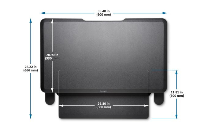 Pracovní stůl pro práci vsedě/vestoje Kensington - nový - 6