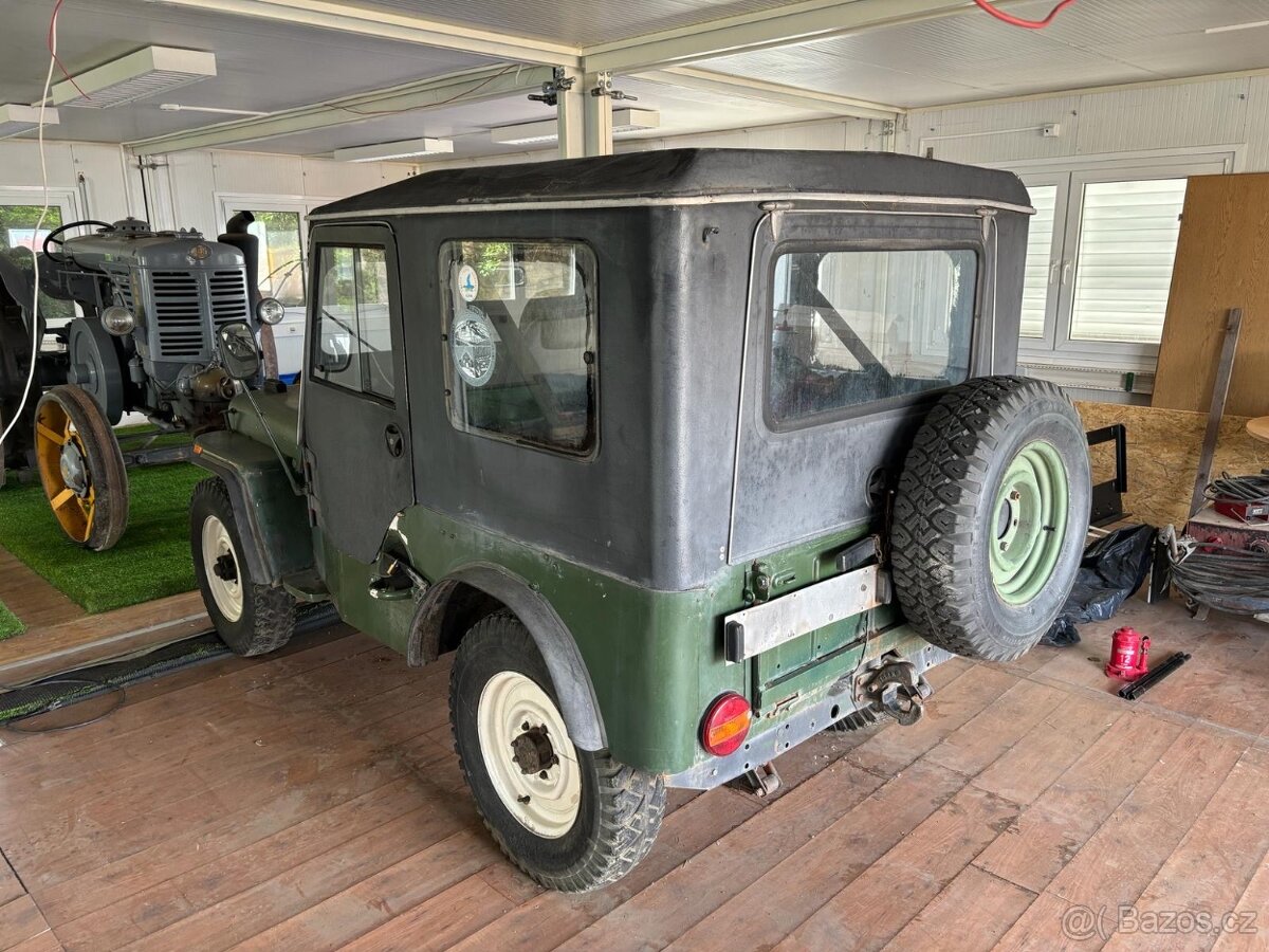 Jeep Willys M38 / nálezový stav / diesel / skladem - 6