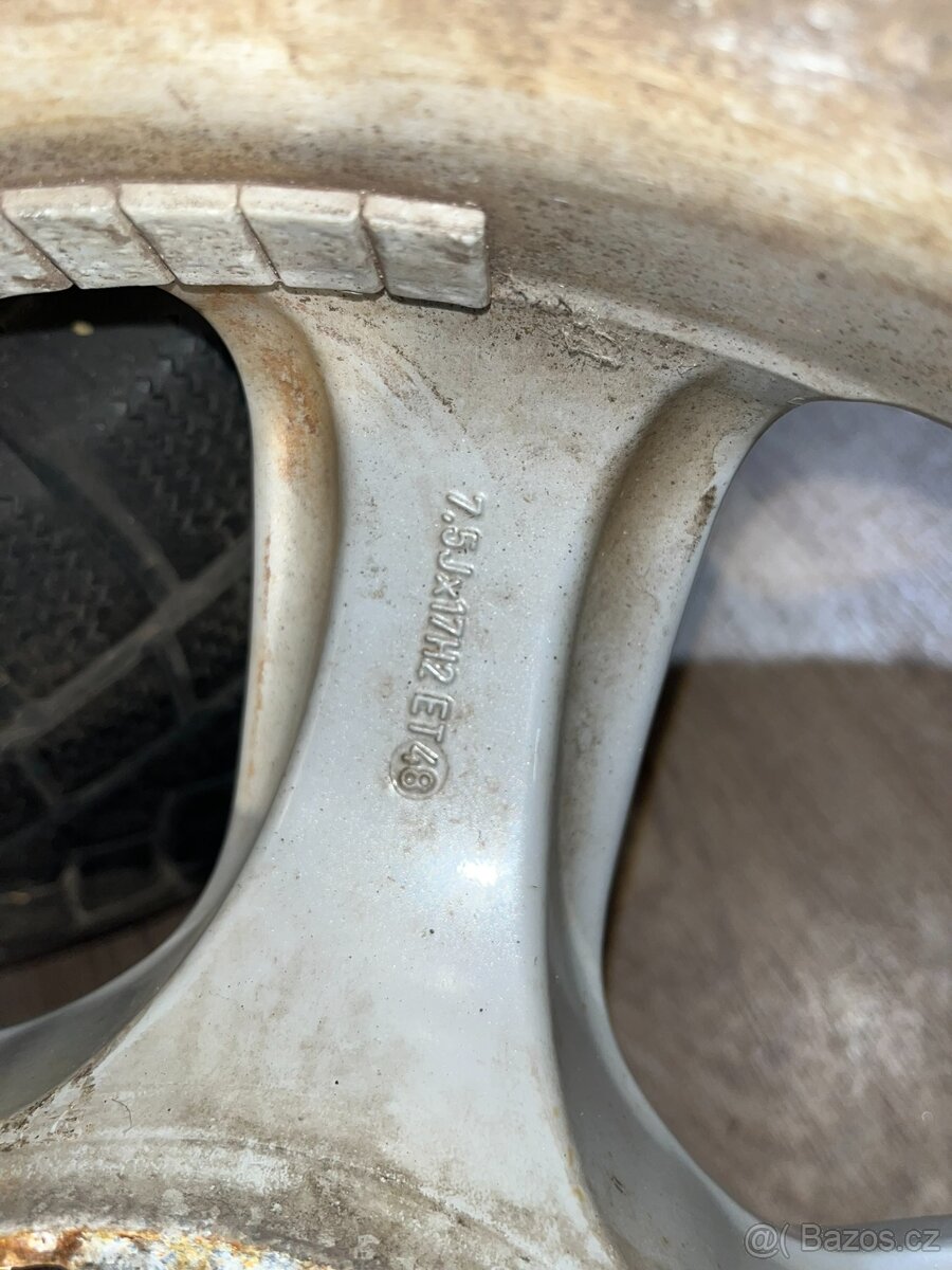 // Alu kola Alutec pro Mercedes R17 w163 - ZIMNÍ PNEU // - 6