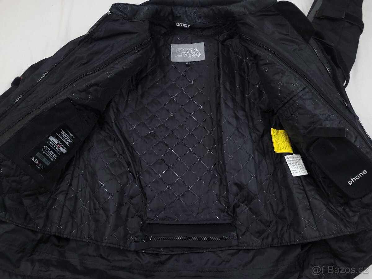 Fastway Voyager pánska textilná kombinéza 52/25 L/M Krátka - 6