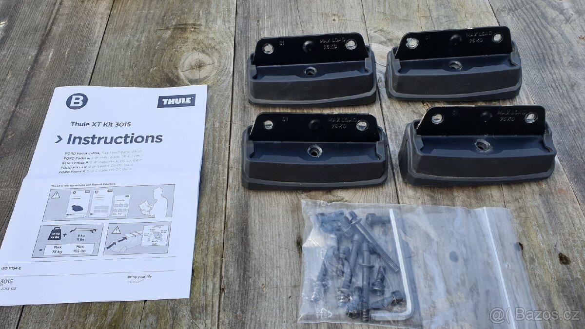 Kit Thule 3015, 1472, 3033 - Focus II, C-Max, S-Max, Galaxy - 6