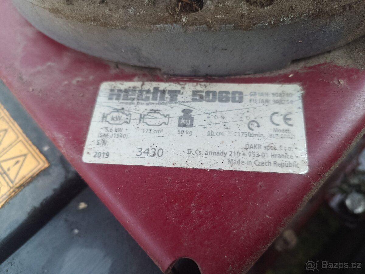 Bubnová sekačka Dakr HECHT 5060 - 6