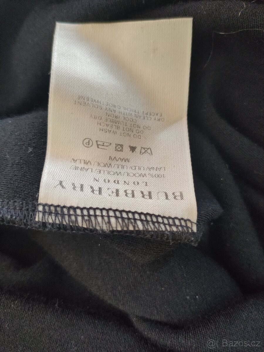 Dámské vlněné šaty Burberry vel.M-L top - 6