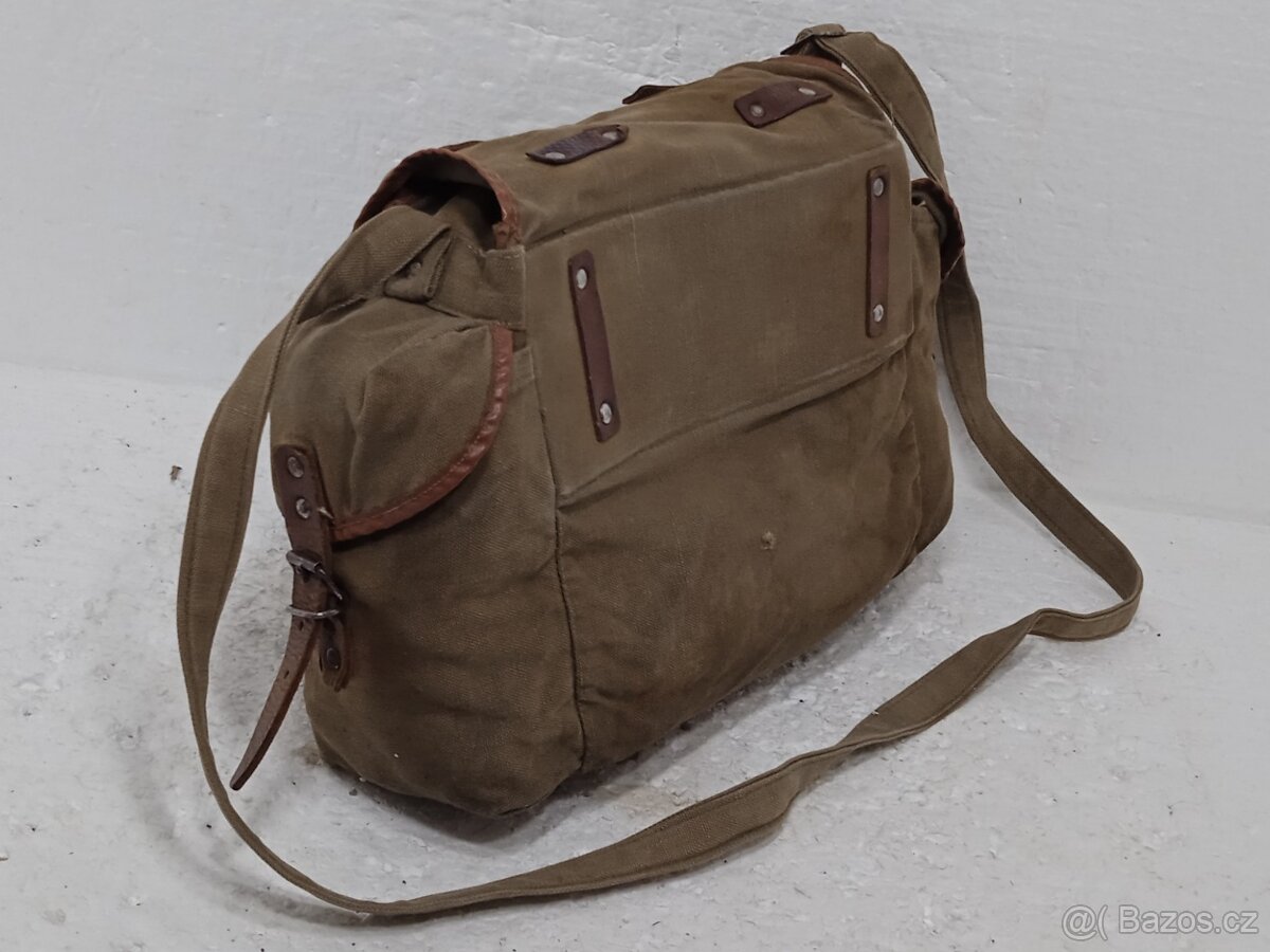 Retro Vojenská Turistická brašna přes rameno - 6