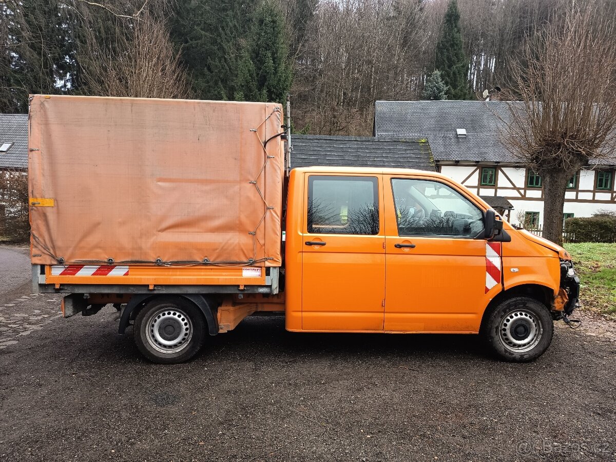 VW T5 2.0 Tdi 4Motion valník 4x4 klima uzávěrka - 6