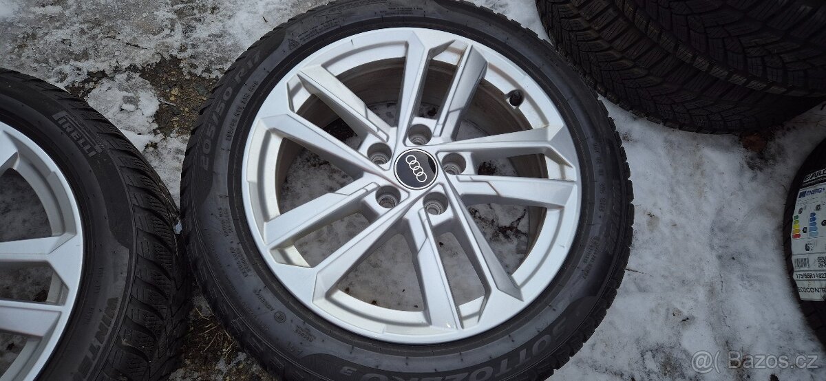 Audi A3 – zimní sada 205/50 R17 • alu 6.5Jx17H2 • 5×112 (ET4 - 6