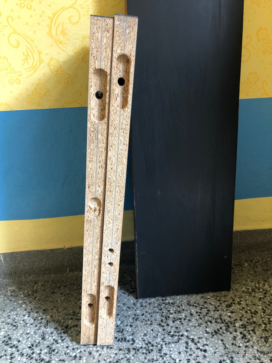 Police se skrytými závěsy IKEA Lack 110 x 26 cm více barev - 6