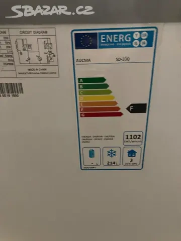 Gastro - Pultová marznička Acuma SD-330 - 6