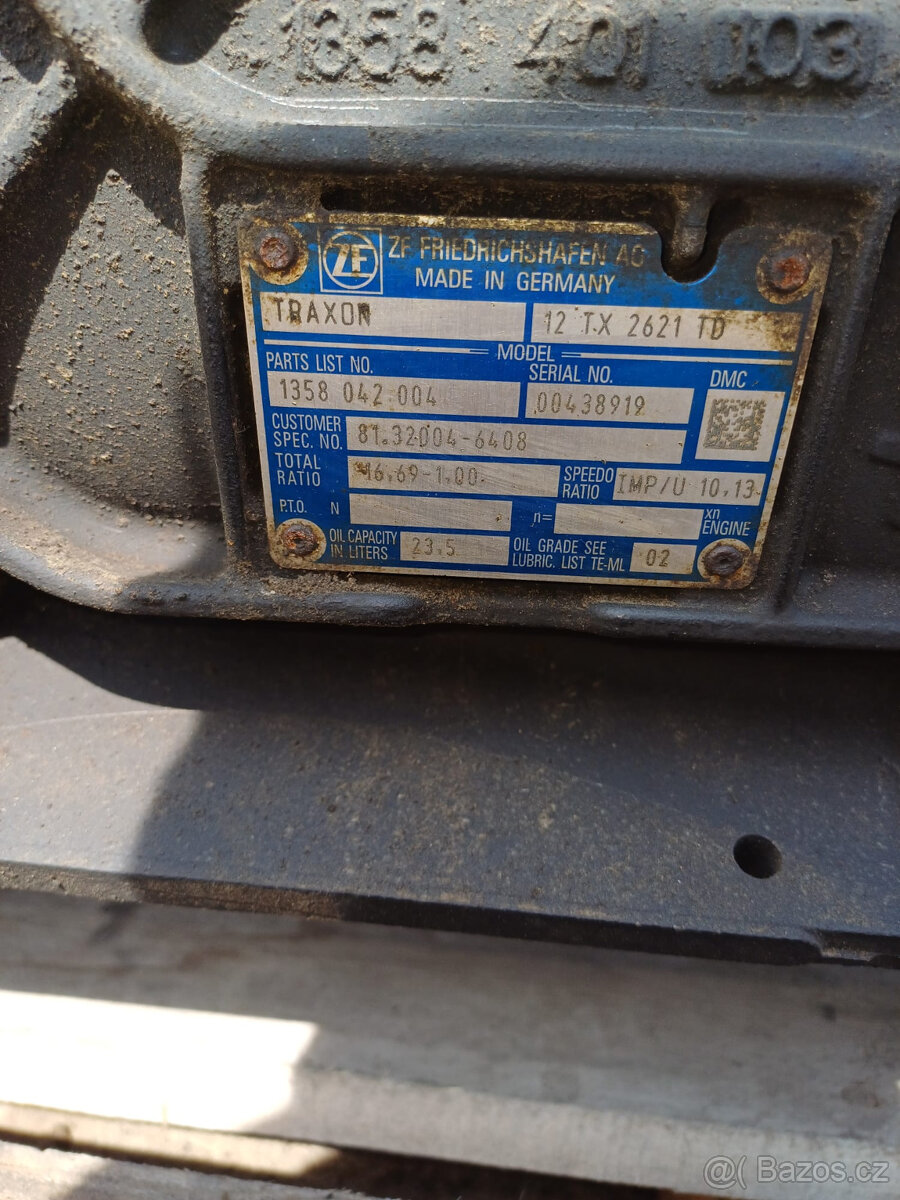 Převodovka Traxon s retarderem - 6