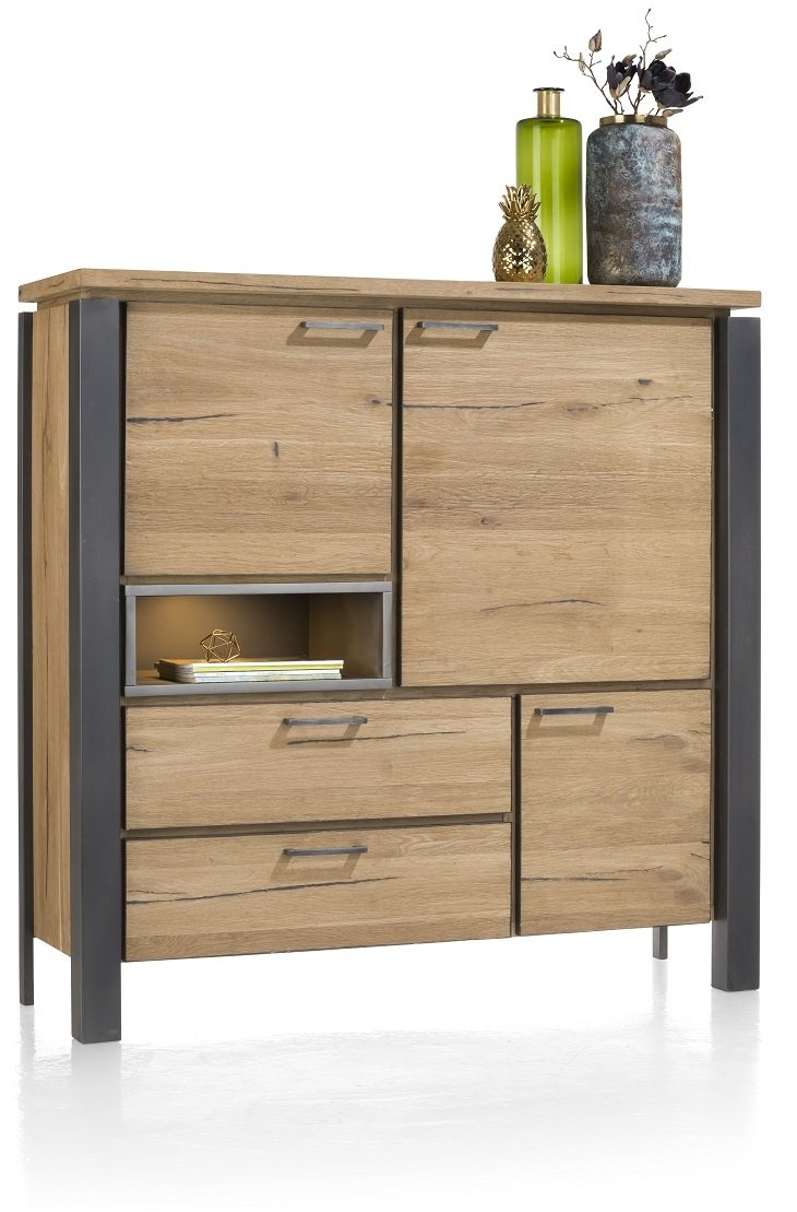 Masivní komoda 140×140 cm - Livingstone - 6