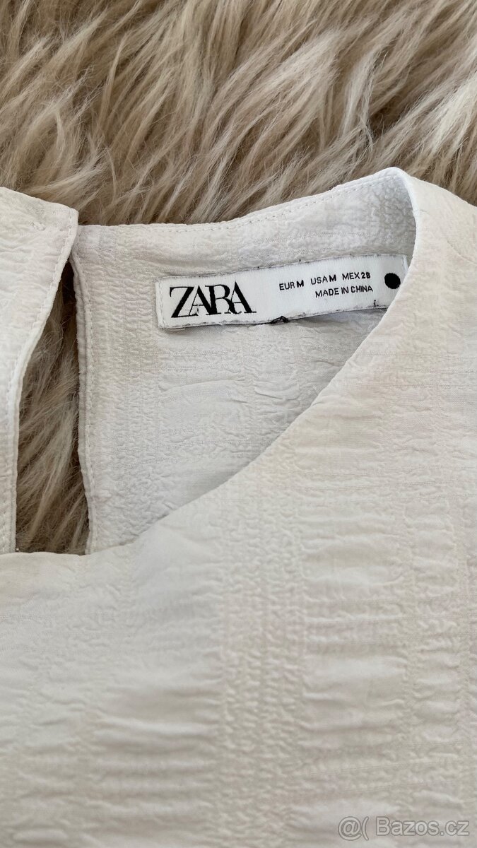 Dámské vrstvené mini šaty Zara vel.M - 6
