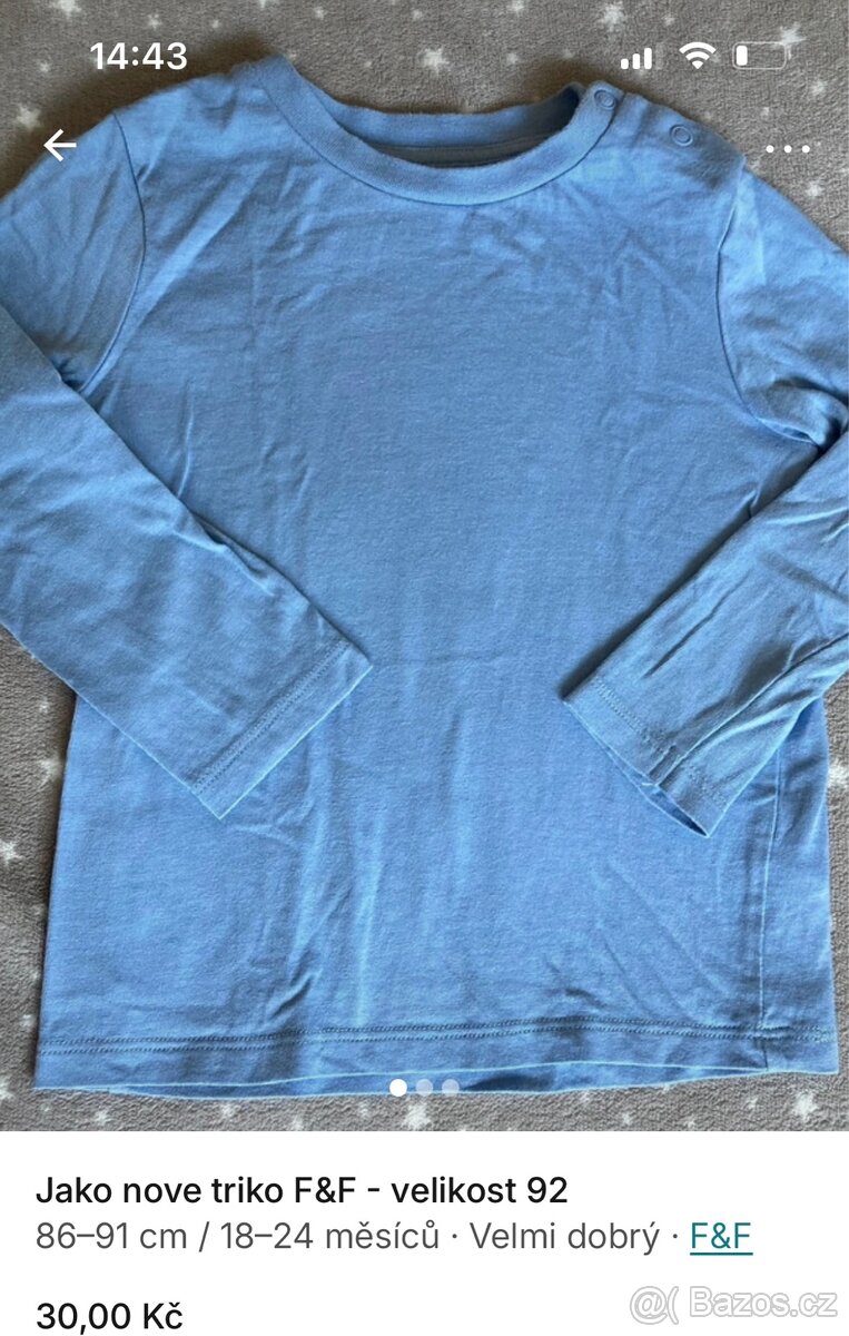 Hezke obleceni kluk - velikost 86/92 - 6
