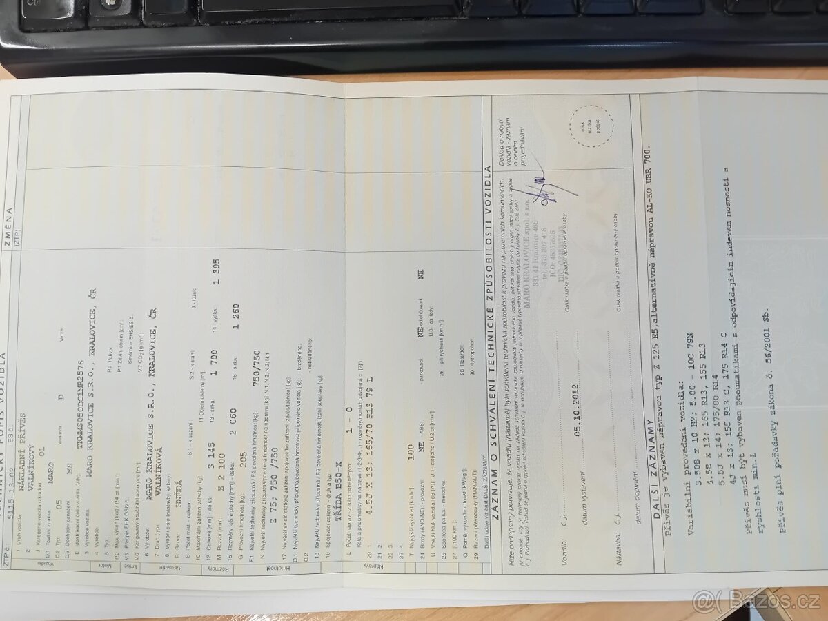 Prodej - Přívěsný vozík za auto - 6