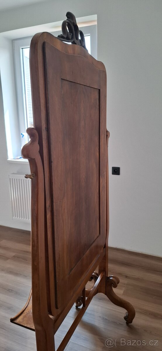 Zrcadlo dub Starožitné - 6