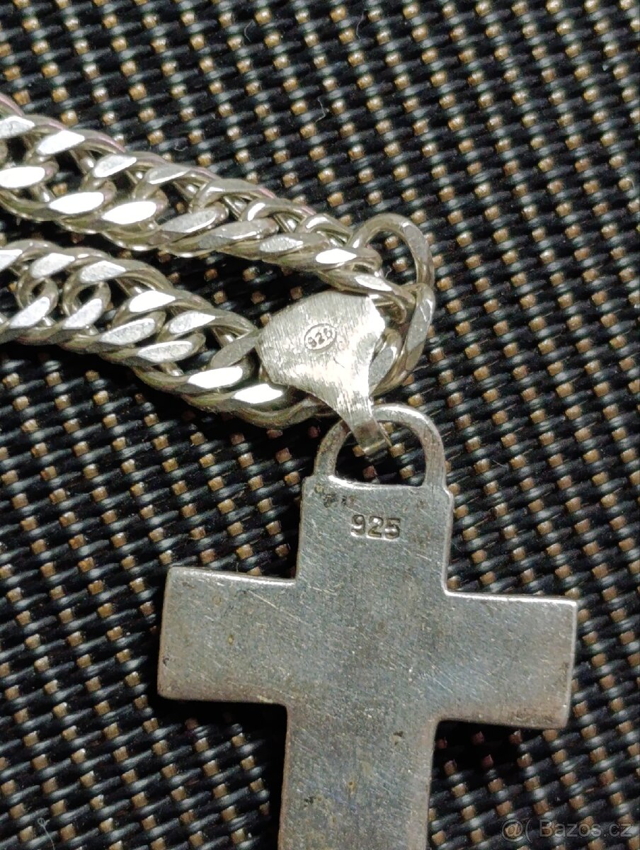 Pánský řetěz s křížkem - 6