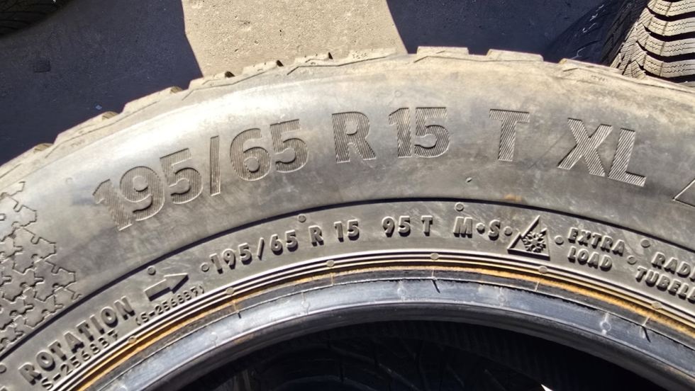 Zimní pneu 195/65/15 XL Continental - 6