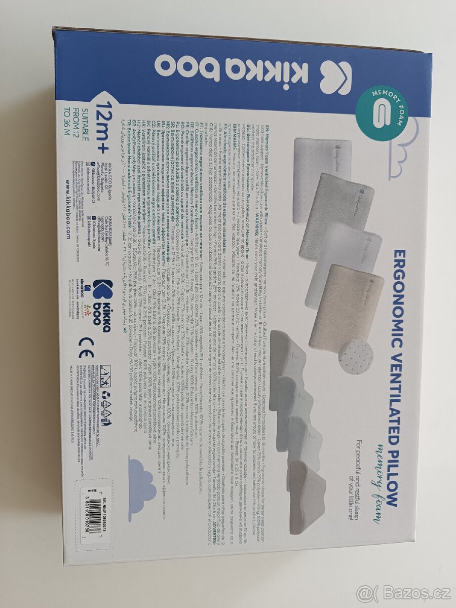 Polštář pro miminko (12–36 měsíců)
💤 - 6