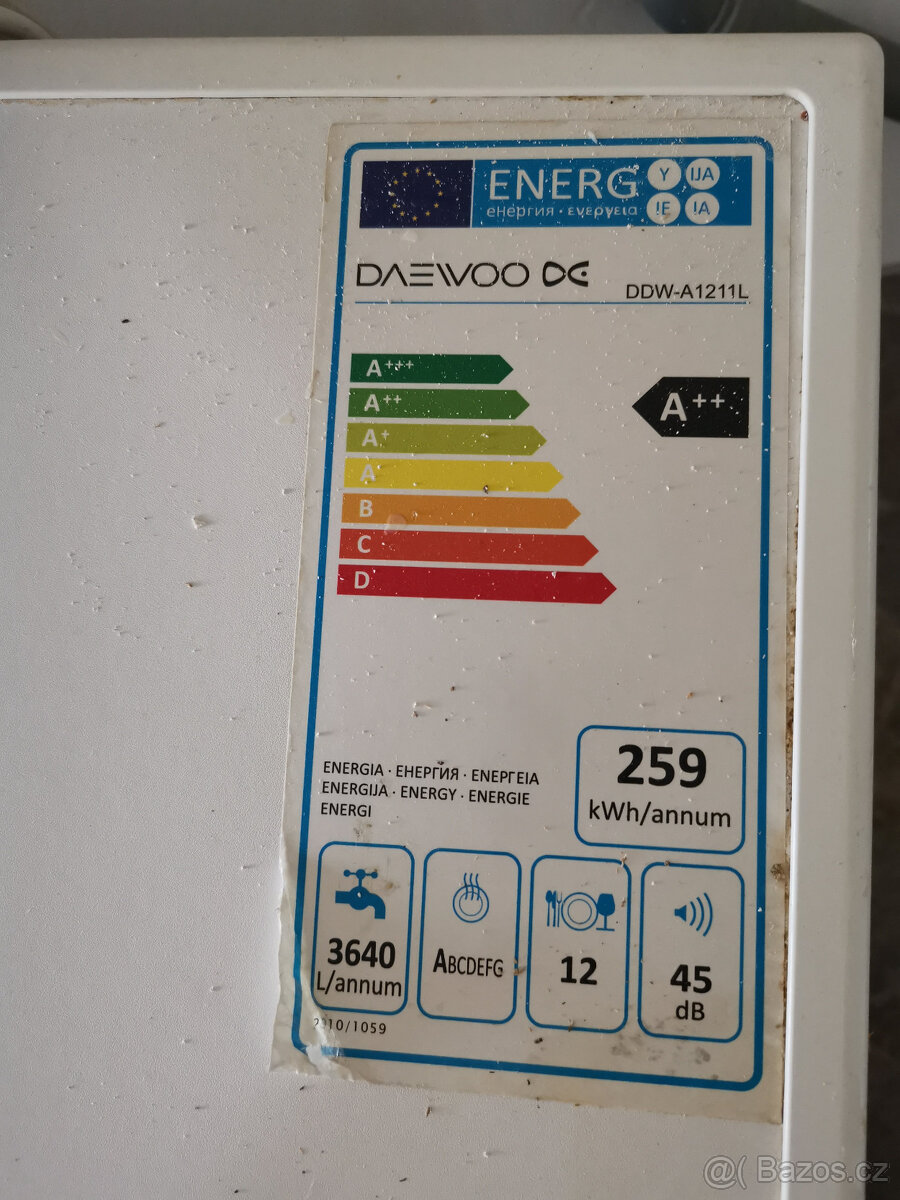 Myčka Daewoo DDW-A1211L - 6