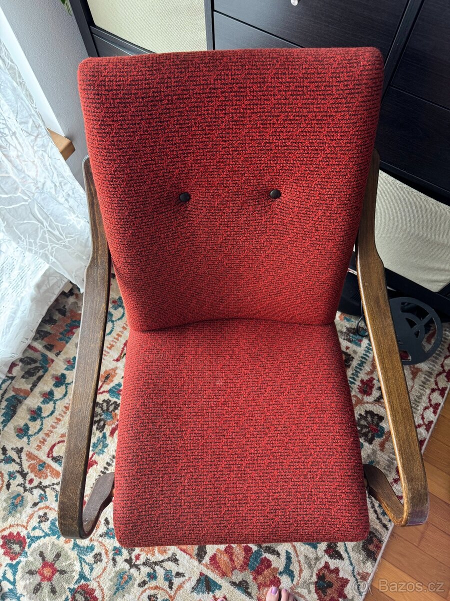 2x Retro křesla JITONA - perfektní stav - 6