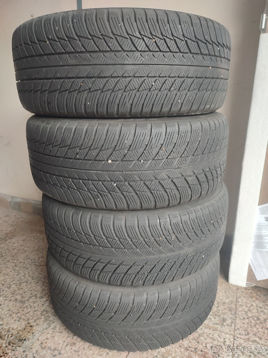 Alu kola originál BMW M 18 5x112, zimní pneu. - 6