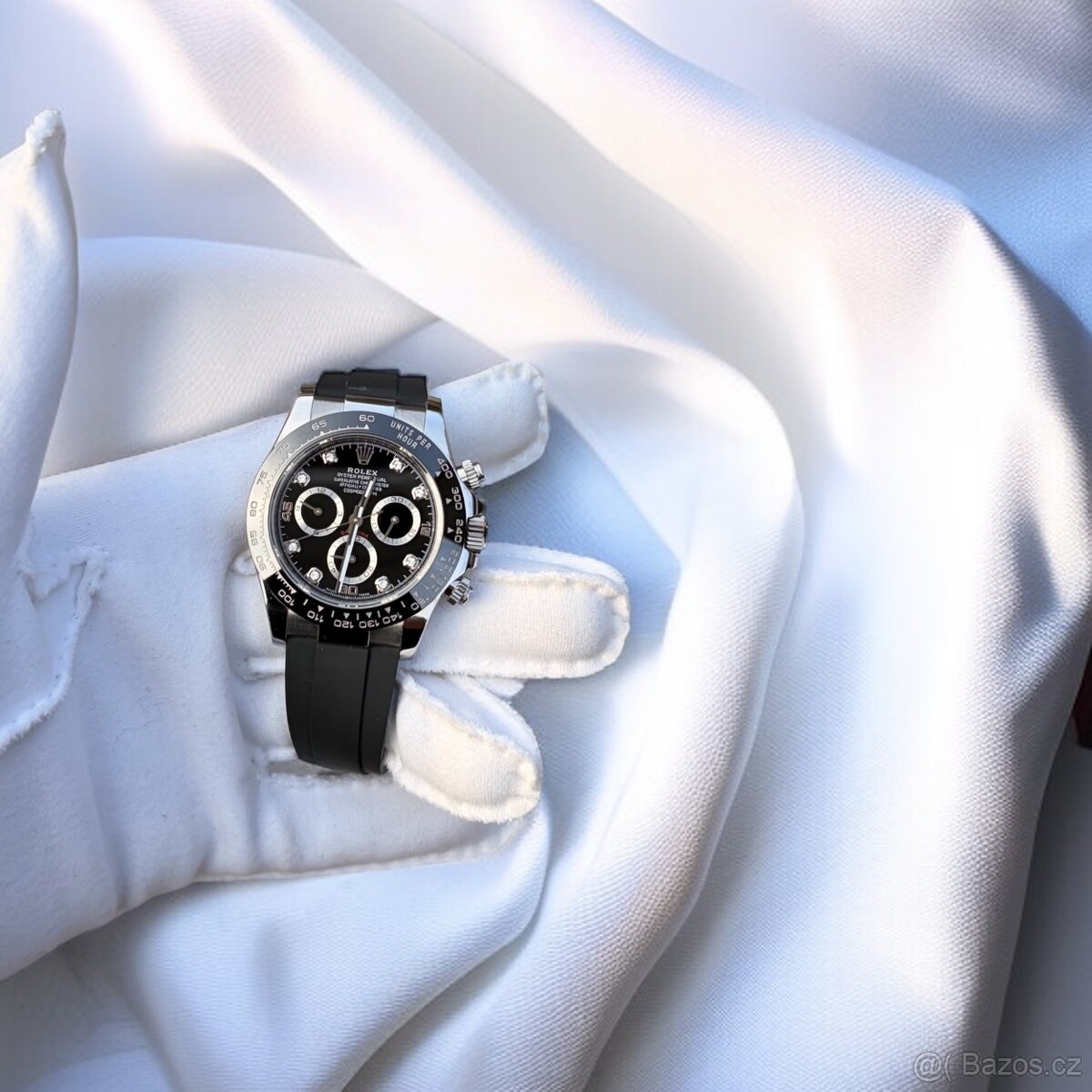Rolex Daytona 116519LN – white gold, Oysterflex - 6