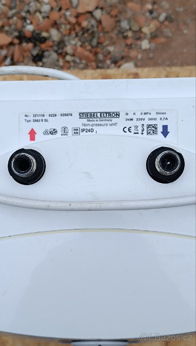 Beztlakový bojler Stiebel Eltron - 6