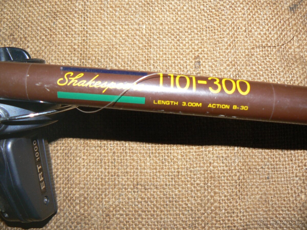 Prut Shakespeare s Japonským navijákem ERT - 6