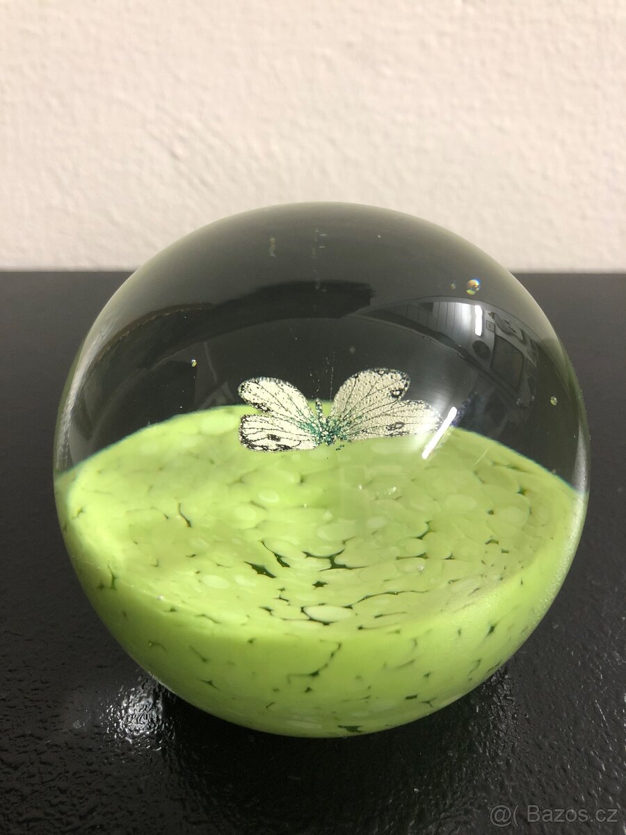 Starožitné těžítko s motýlem - 6