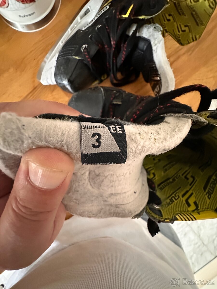 Brusle BAUER SUPREME M4 - vel. 3 EE - 6