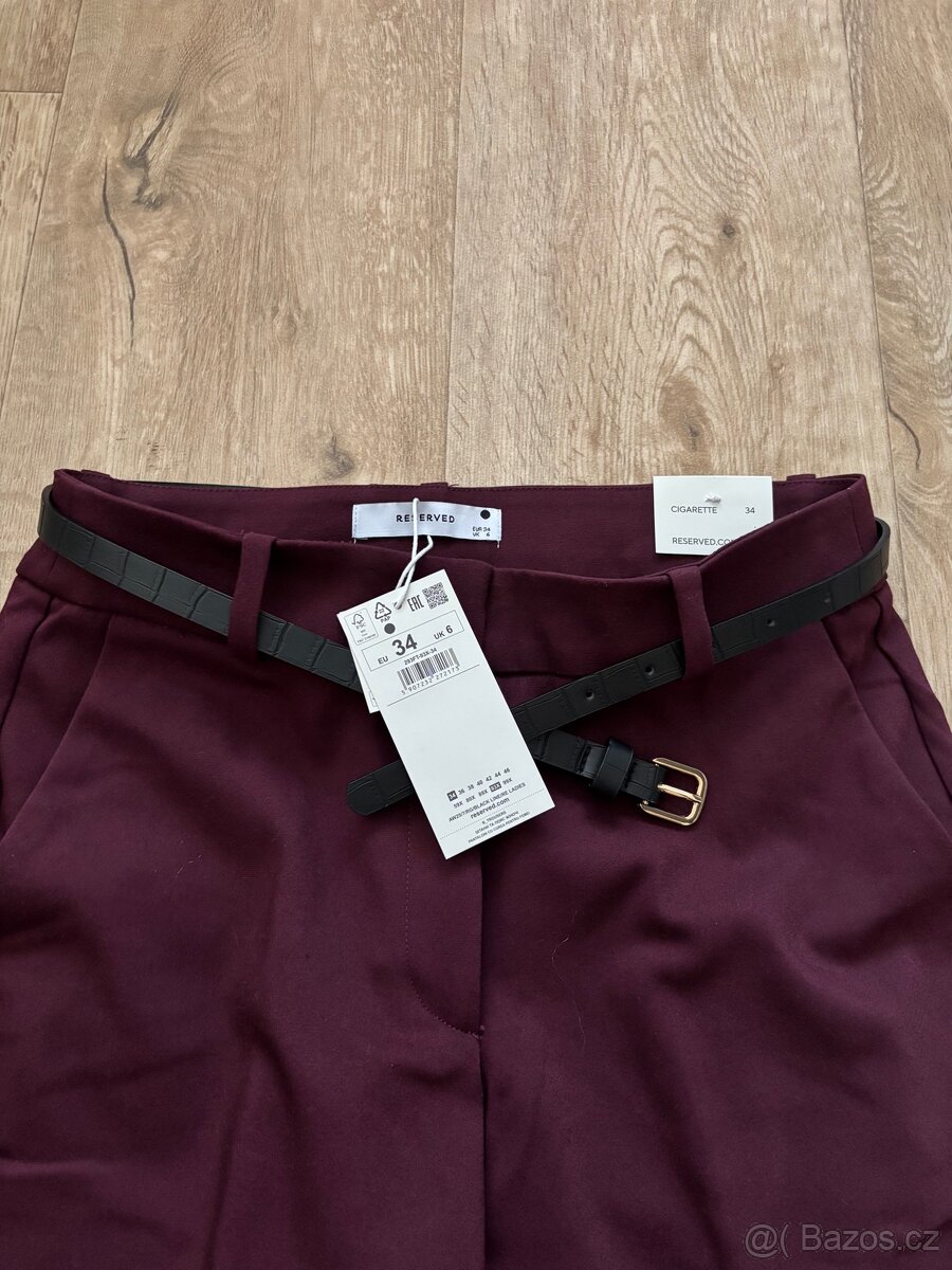 Elegantní kalhoty Reserved - 6