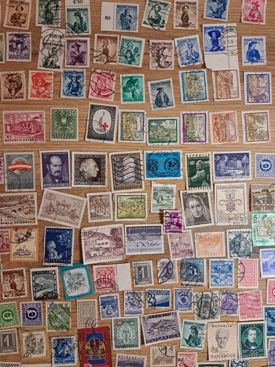 Sbírka známek Rakouska - 6