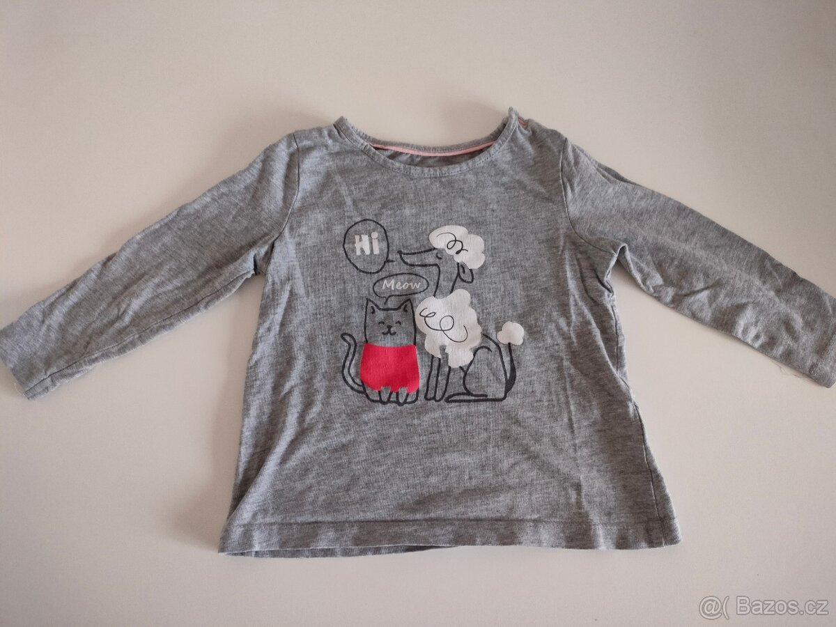 Dětské triko dl. rukáv vel. 86, 92 - 6