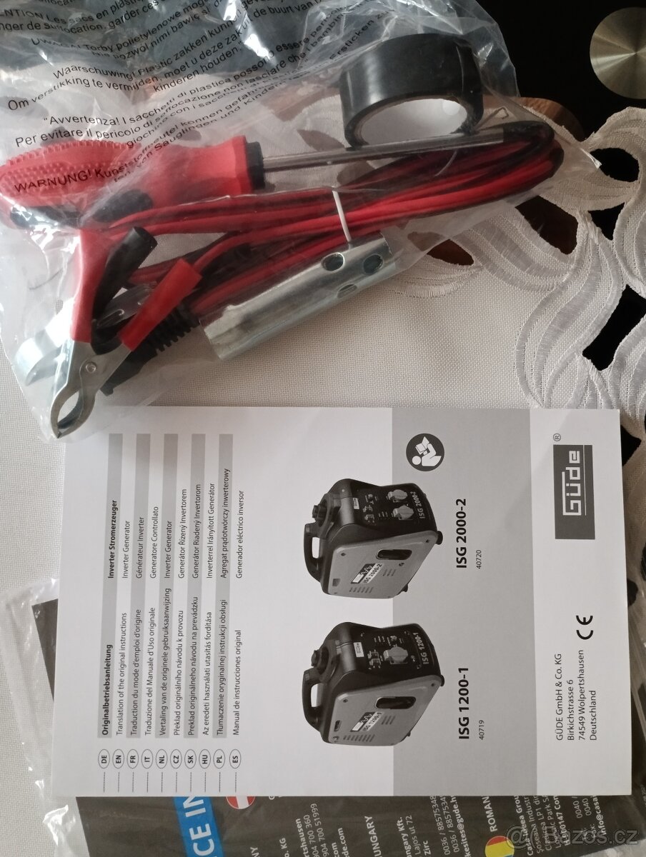 Elektrocentrála GÜDE ISG 2000-2 - 6