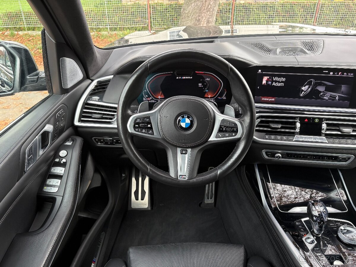 BMW X7 3.0 M50d DPH, 7MÍST, MAX VÝBAVA - 6