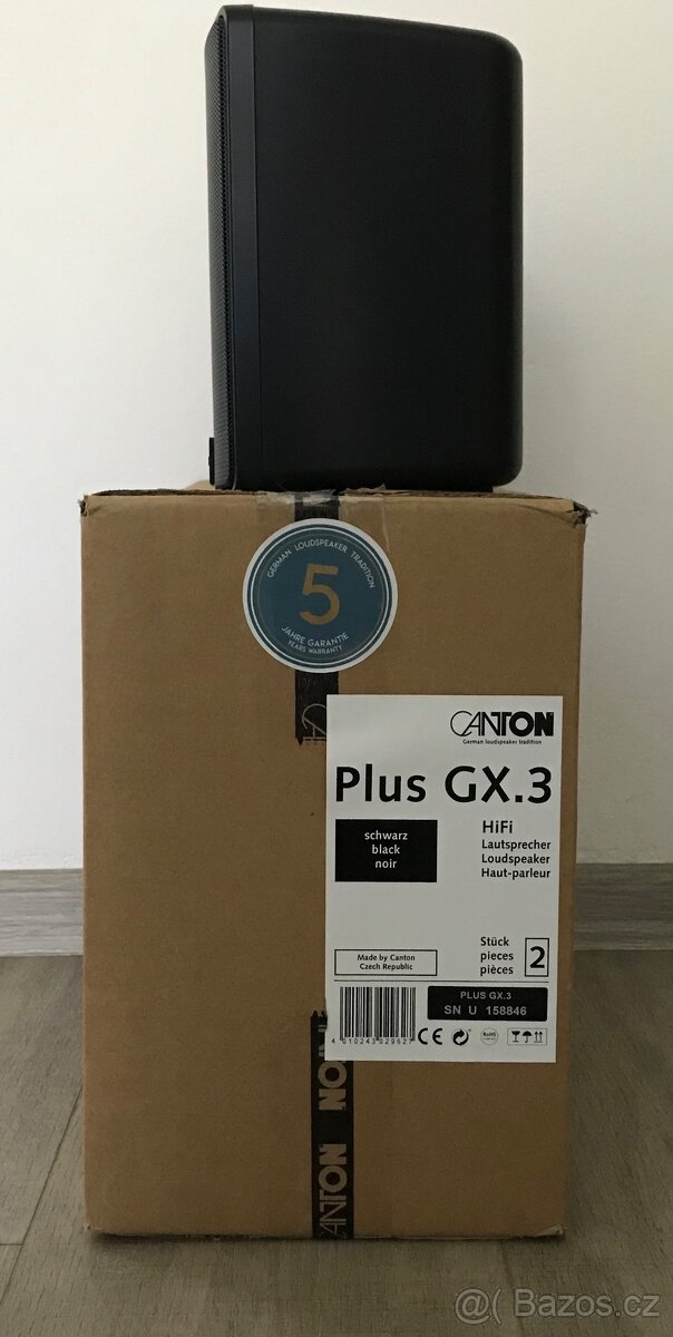 CANTON PLUS GX.3 - vybalené, odzloušené, nepoužívané - 6