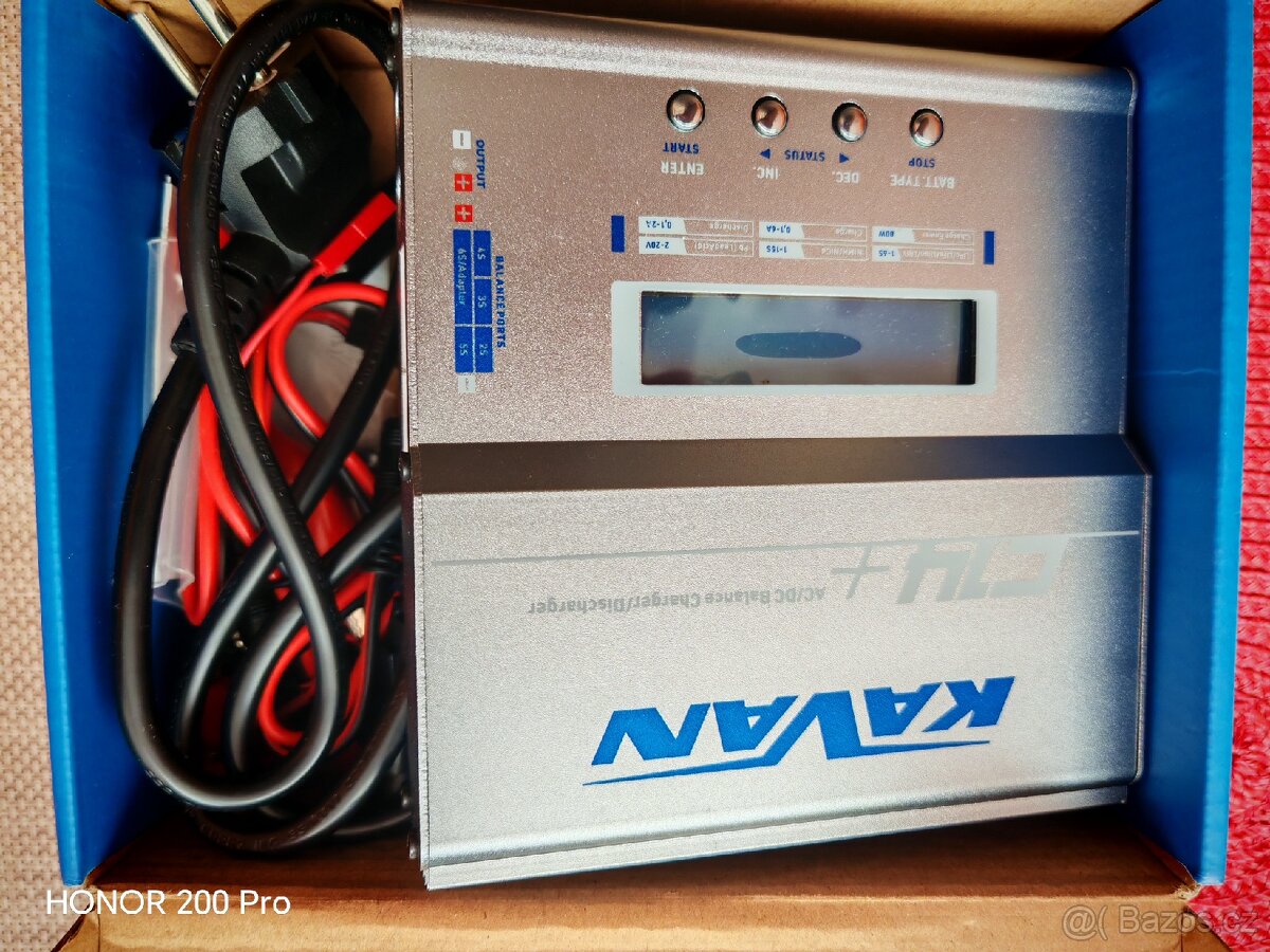 Baterie LiFePO4 12V 24Ah ELERIX Plus nabíječka, Kavan C14 - 6