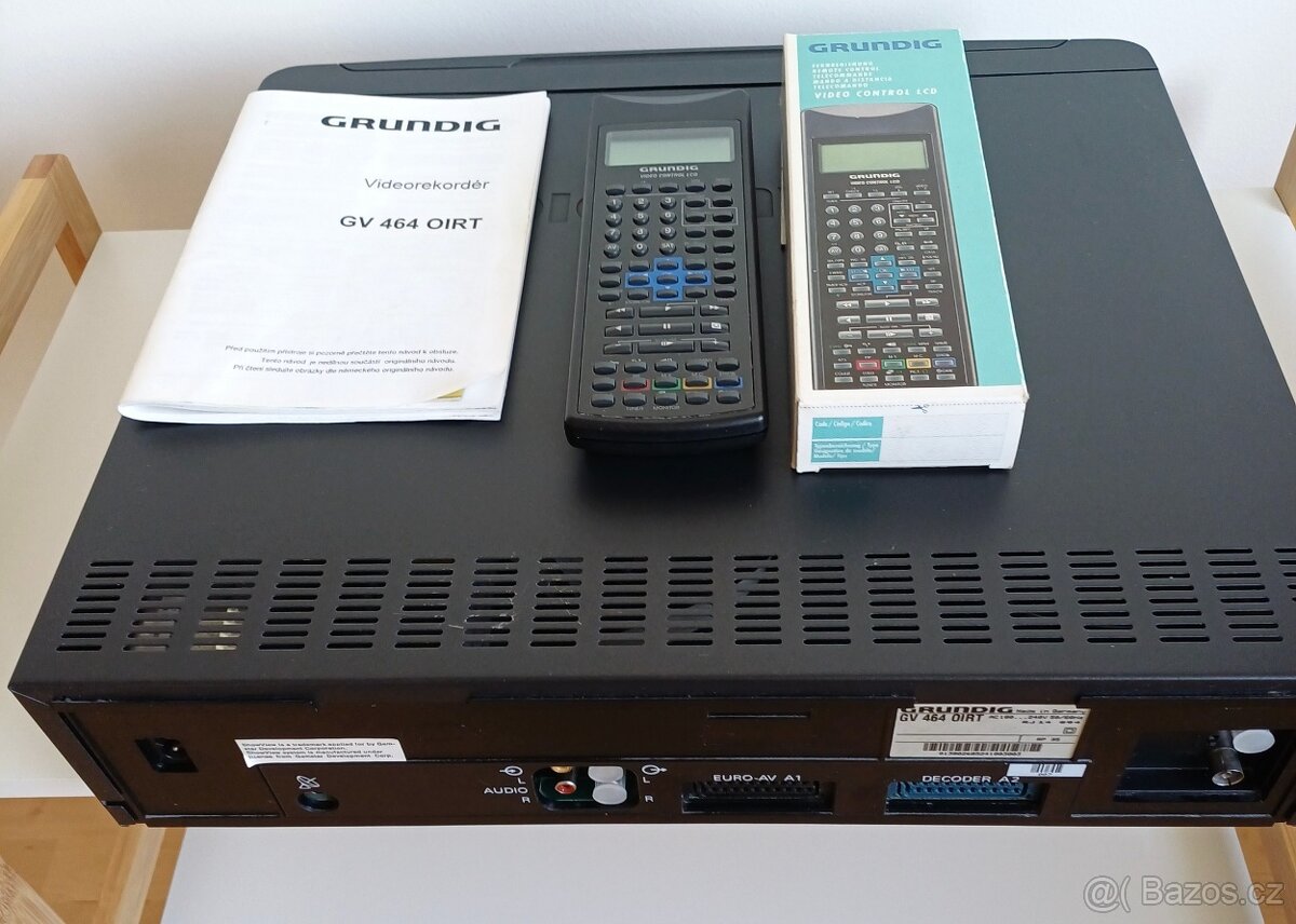videorekordér VHS Grundig HIFI - 6
