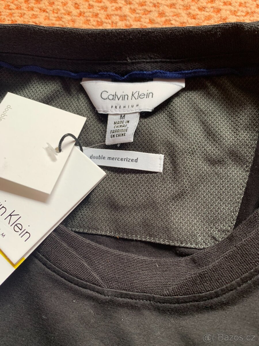 luxusní pánské tričko zn. Calvin Klein - vel. M - nové - 6