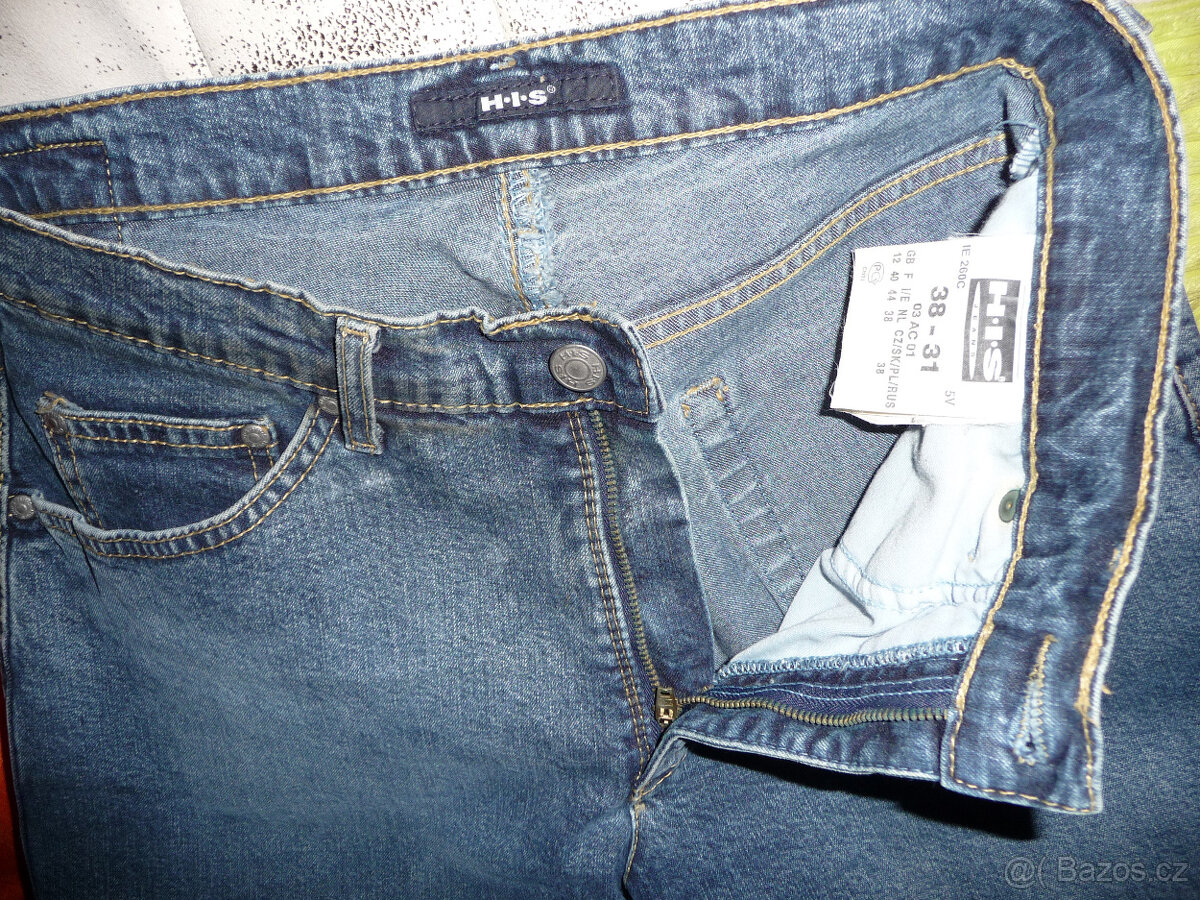 RETRO - HIS rifle - džíny dámské vel. 38 - 6