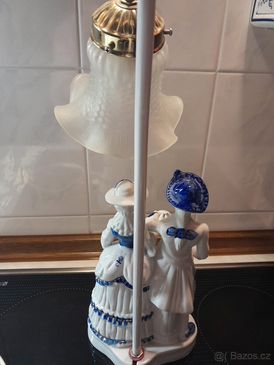 Porcelánová lampa - 6
