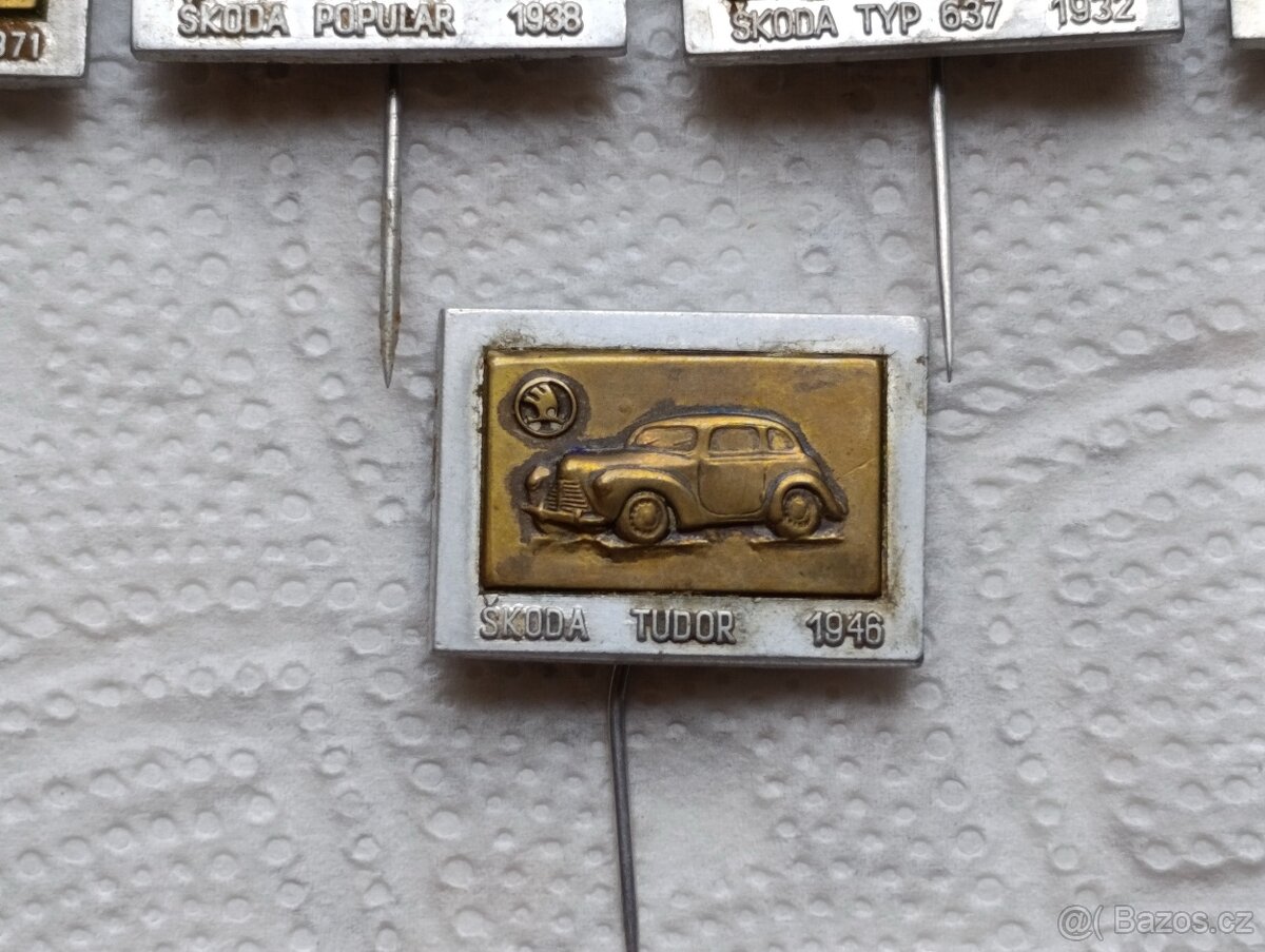 Velmi staré motoristické odznaky - 6