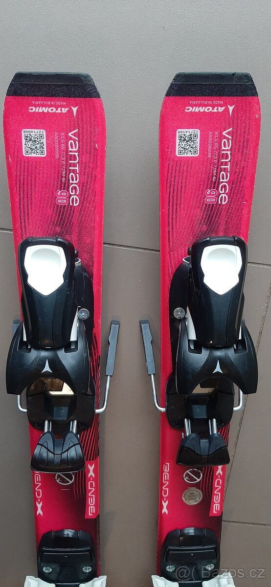 Lyže Atomic Vantage 90 a boty Hawx3 girl - 6