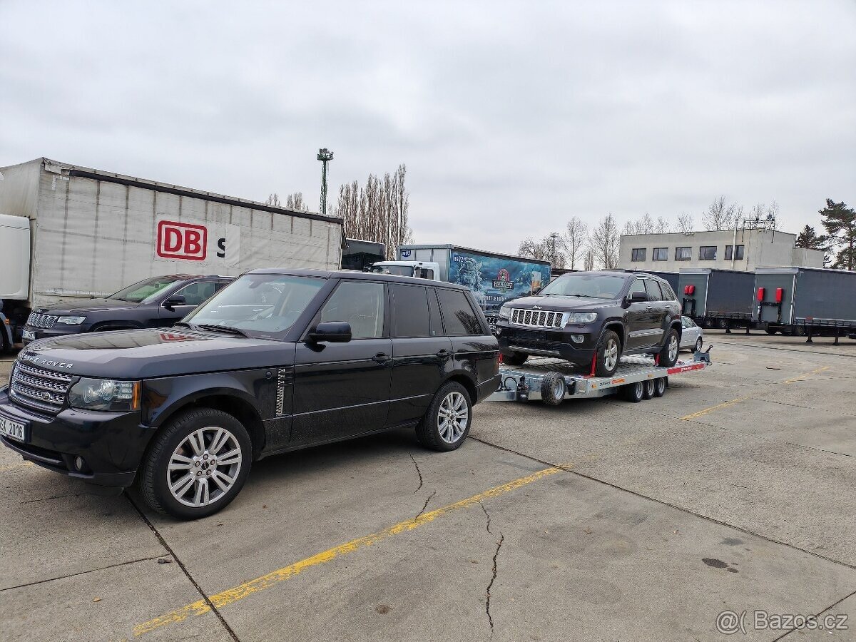 Přeprava/odtah vozidel a strojů (plošina 7×2,1 m, 2,8 t) - 6