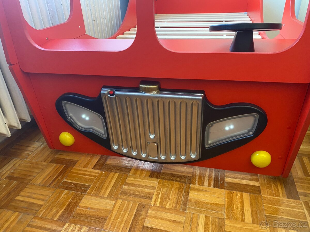 Dětská velmi dobrá postel “Hasičské auto” - 6