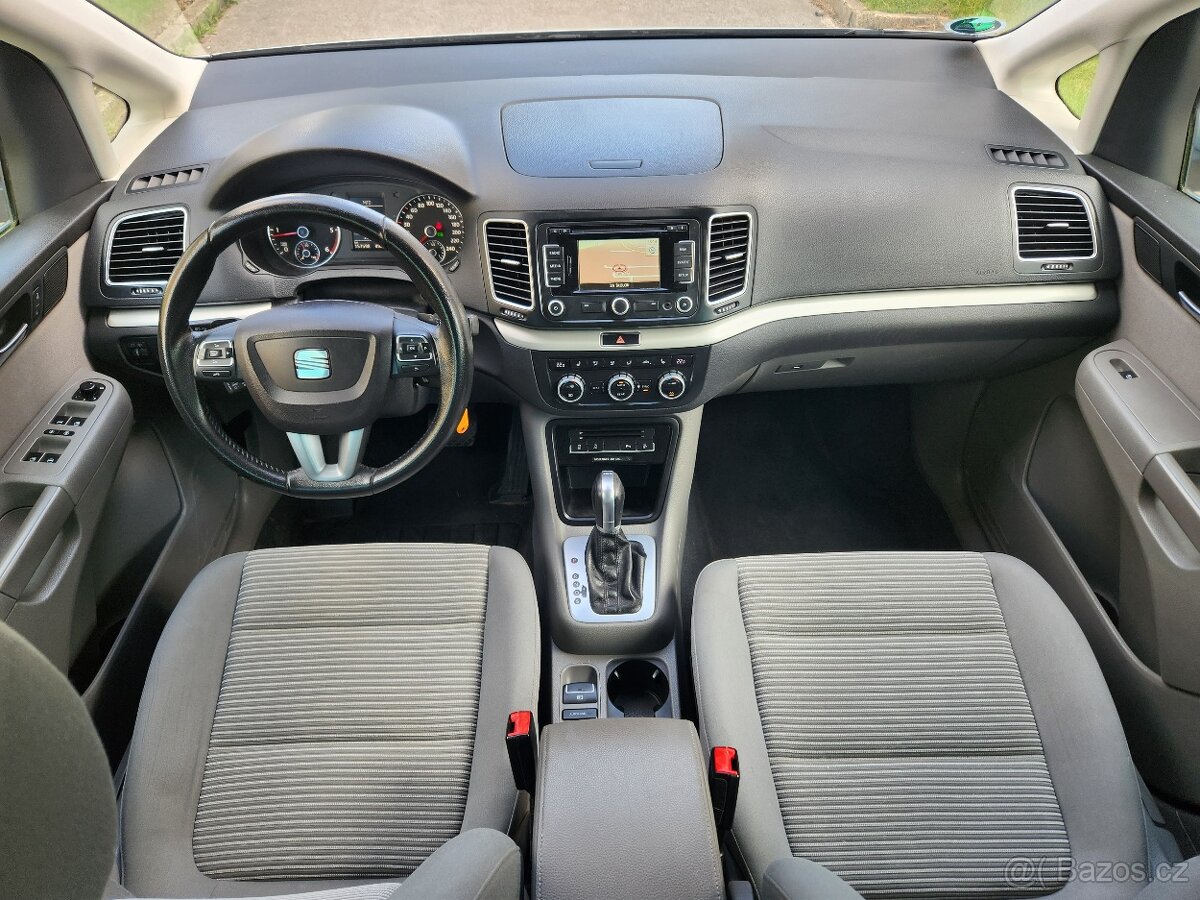 Alhambra DSG 6/2015, 2.0TDI 103kw 156000km, 7 míst, Navi - 6