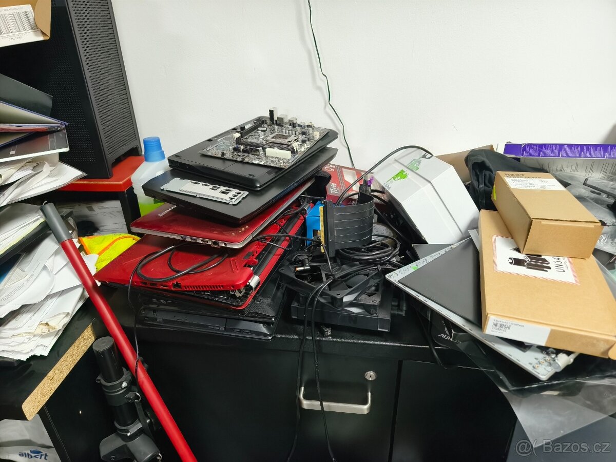 pc skříně, počítače + notebooky, tiskárny a další díly - 6