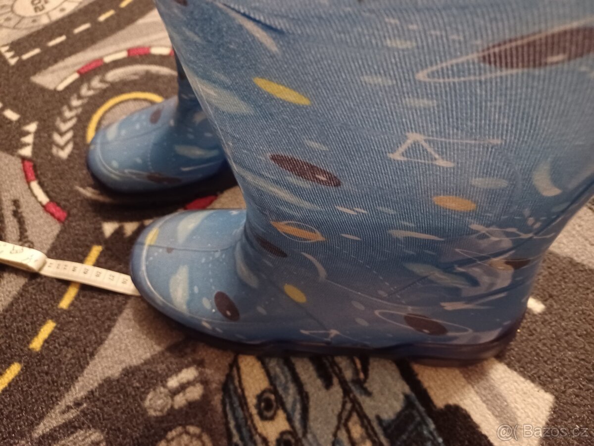 Dětské holínky vel.34/35 modré - 6