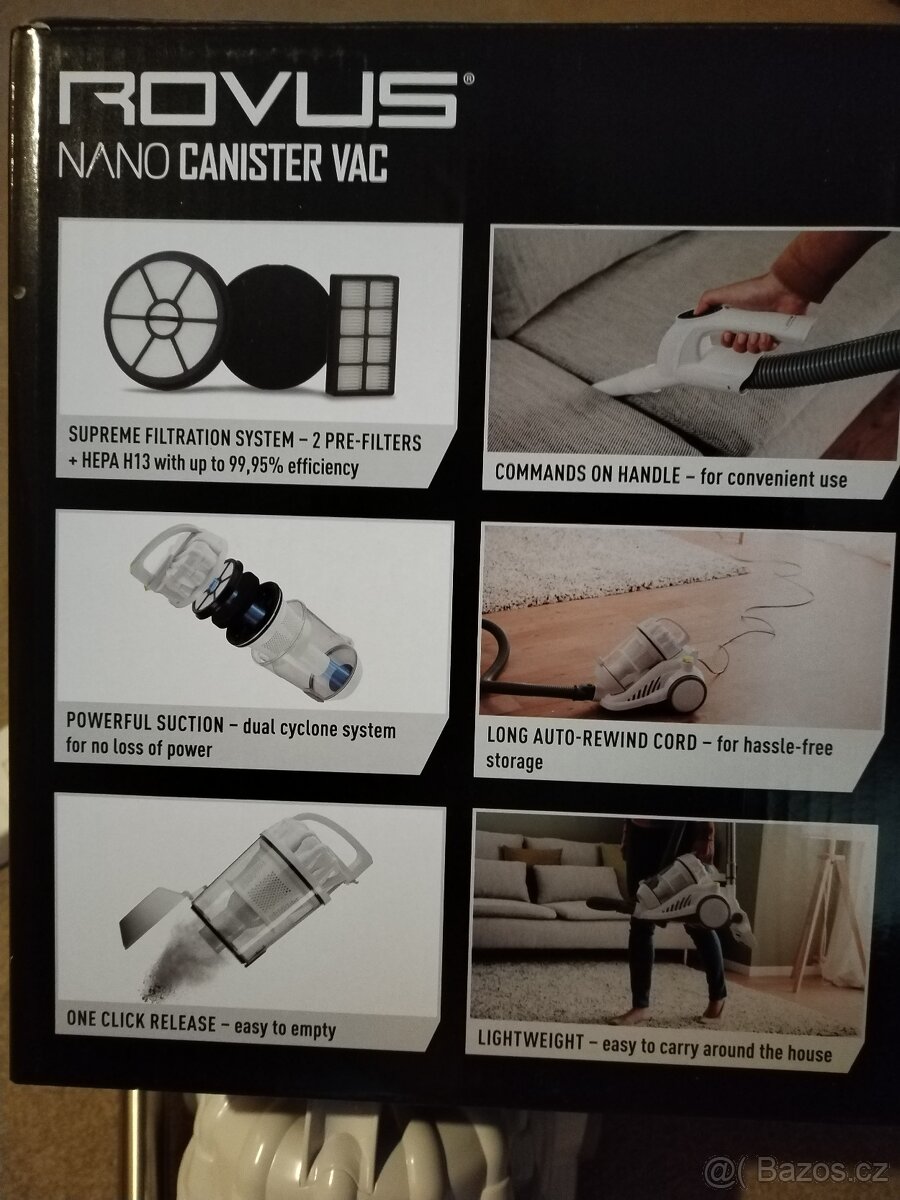 Vysavač Rovus Nano - 6